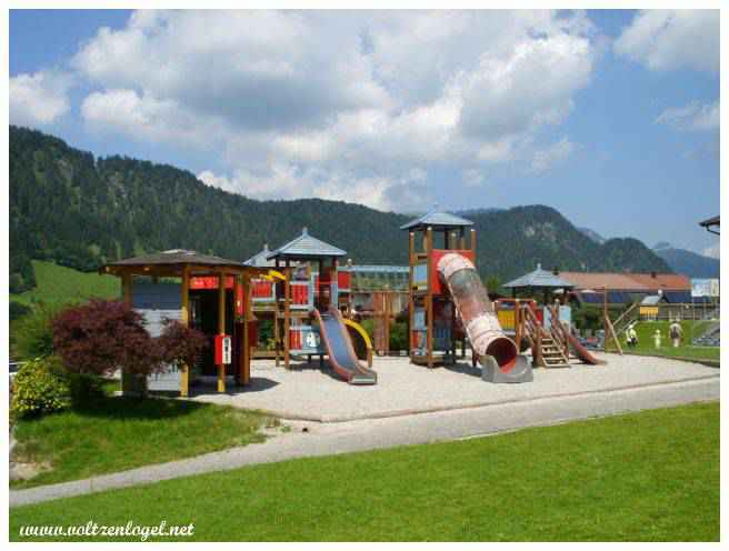 Walchsee adventure park. Le centre de loisirs pour enfants, la Region du ZahmerKaiser