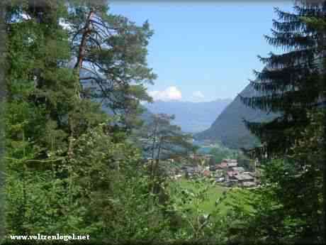 Randonnée à Pertisau: Vue sur les montagnes autrichiennes