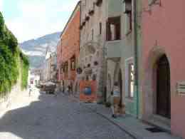 La ville de Rattenberg au Tyrol