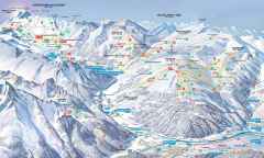 pistes de ski du zillertal au tyrol