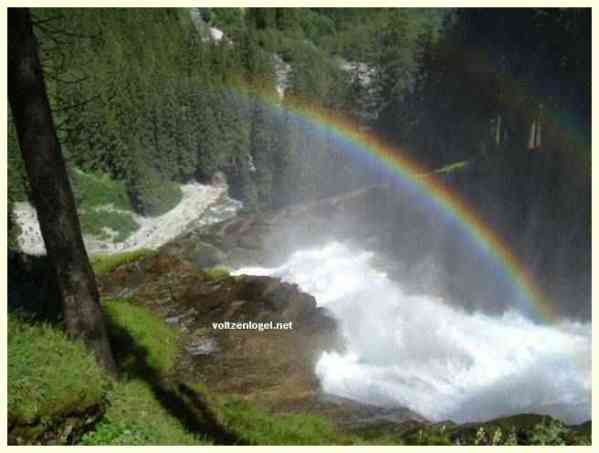 Les chutes d'eau et cascades de Krimml
