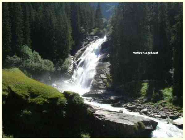 Les chutes d'eau de Krimml - Krimmler Wasserfälle