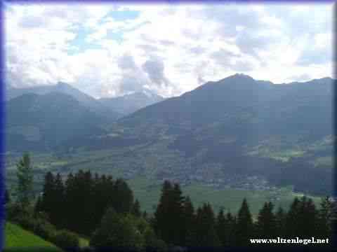 Les montagnes du Zillertal, le village de Zell Am Ziller