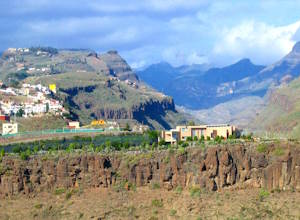 Paysage montagneux de Grande Canarie