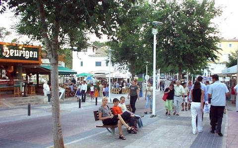 Marché local à Paguera, Majorque