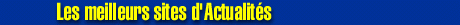Logo de sites d'actualités