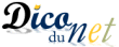 Logo de Dicodunet, un dictionnaire collaboratif en ligne où les utilisateurs peuvent ajouter ou commenter des définitions pour divers termes et sigles