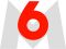 Logo de la chaîne M6 avec détails des programmes