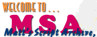 Logo de Matt Scripts, une bibliothèque de scripts CGI incluant des scripts pour livres d'or, compteurs, formulaires, et plus encore