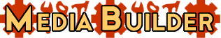 Logo de Media Builder, une plateforme offrant une multitude de ressources pour les webmasters, incluant des outils graphiques et des modèles de sites web