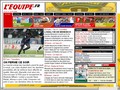 Logo de L'équipe avec des athlètes en plein effort