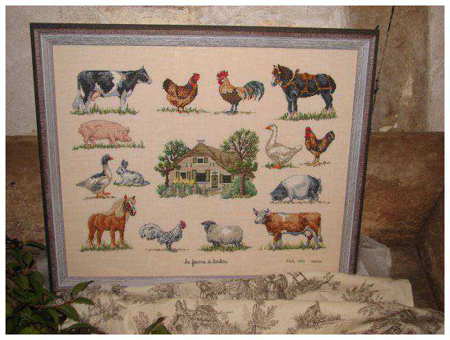 broderie point de croix