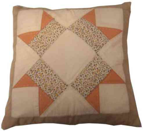 Patchwork coloré avec divers tissus