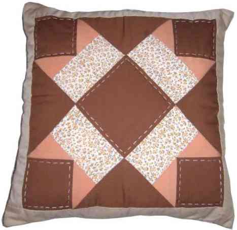 Modèle de patchwork pour housse de coussin